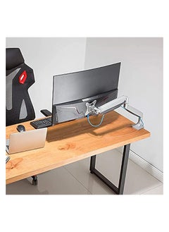 erorex Single Monitor Desk Mount Holds 20 lbs Ultra wide Screen - Height Adjustable Full Motion Articulating Gas Spring Arm for 13"-35" Monitor Stand - Premium Aluminum,  - Image 5