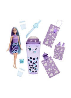 Barbie Pop Reveal Bubble Tea Series Doll & Accessories (Taro Milk)  - Image 1