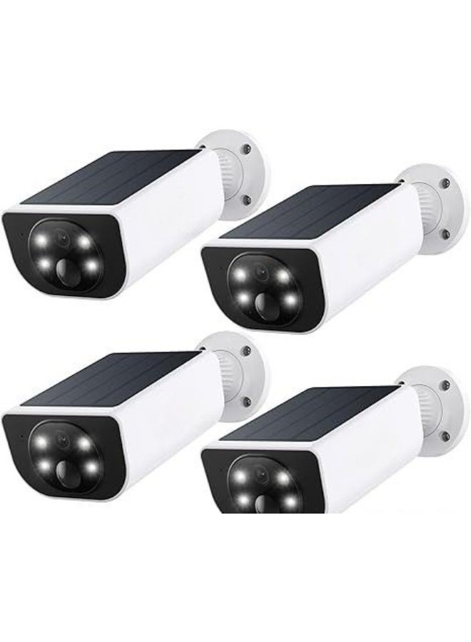 Smart Home Device – 2K Wireless Outdoor Unit with Solar Power & Waterproof Design - Image 1