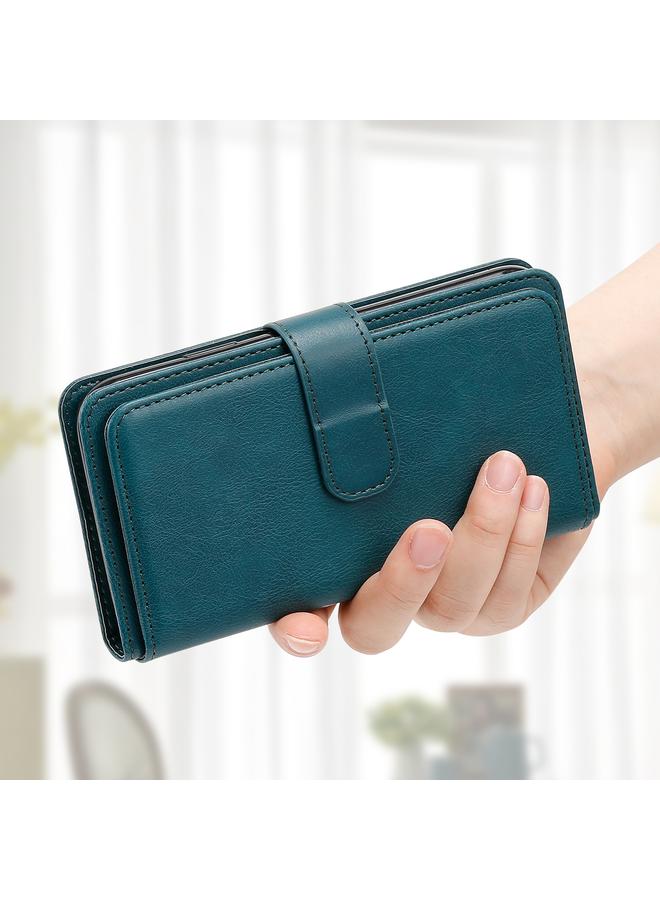 S-TOP Case For Samsung Galaxy S24 FE 5G Multi-Function Wallet 10 Card Slots Leather Phone Case - Image 2