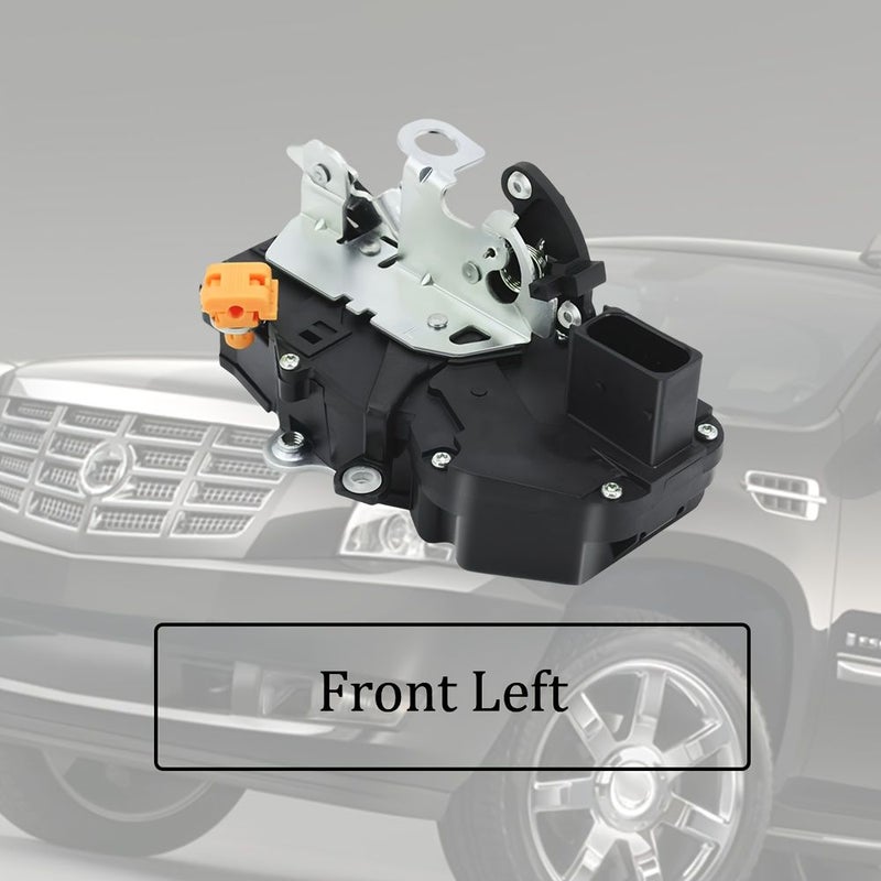Front Rear Left Right Door Lock Actuator Compatible With Tahoe Avalanche Silverado Suburban GMC 1500 2007-2009 Car Replacement Driver Passenger Side Door Latch 931303 931304 931332 931333 - Image 5