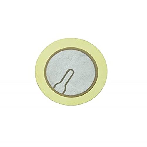 Robodo 27 MM Piezo Ceramic Elements Sounder Sensor Trigger Drum Disc + Wire Copper Piezoelectric Buzzer Copper 27mm - PACK OF 20 - Image 2