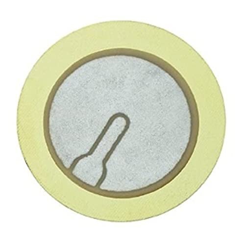 Robodo 27 MM Piezo Ceramic Elements Sounder Sensor Trigger Drum Disc + Wire Copper Piezoelectric Buzzer Copper 27mm - PACK OF 20 - Image 3