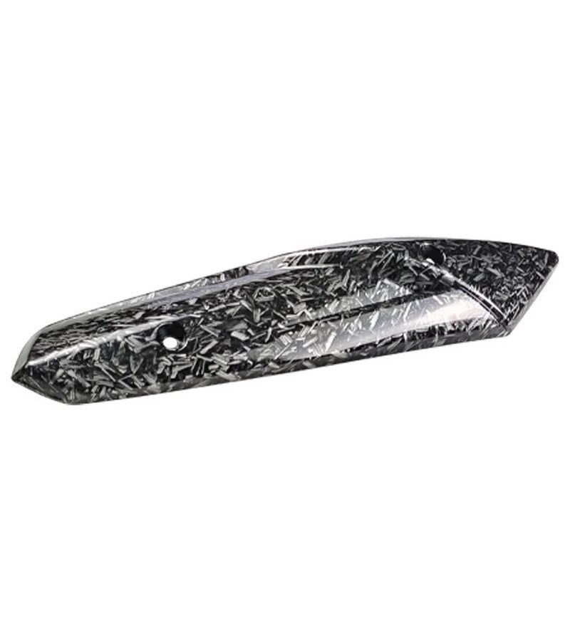 Black Exhaust Pipe Cover For Motorcycle Burn Prevention Street Scooter Racing - Image 2