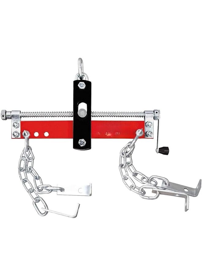 مُسَوِّي حمولة المحرك، ملحق رافعة متجر بمحرك 3/4 طن (1500 رطل) بمقبض قابل للتعديل، مُسَوِّي محرك من الفولاذ بثلاثة أوضاع - Image 1