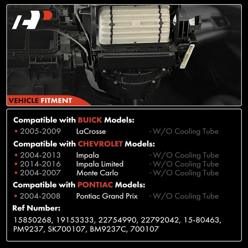 A-Premium HVAC Blower Motor with Fan Cage - Image 3