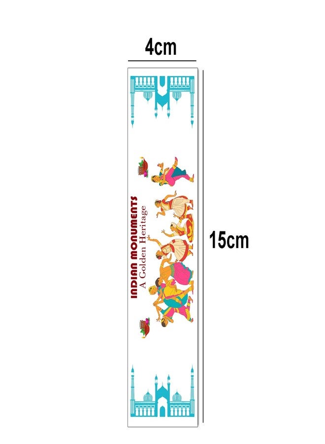 MyTees (Set of 7) Cute Magnetic Book Mark Gifts for Book Lovers | Book Marks for Book Lovers | Bookmarks Aesthetic for Books | Indian Monuments Magnetic Bookmarks (Large (15X4 Cms)) - Image 4