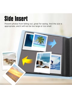 Veicevol 288 Pockets Photo Album For Fujifilm Instax Square Sq1 Sq6 Sq10 Sq20 Instant Camera Fujifilm Instax Sp 3 Mobile Printer Extra Large Picture Albums For Fujifilm Instax Square Instant Film Blue  - Image 5