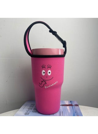 In Stock Wholesale Mr. Bubble Ice Cream Cup Cover Portable Crossbody Diving Material Car Cup Cover Kumamoto Series Cup Cover-Color:Rose Red Single Hand-Capacity:900ml - pzsku/Z8A97B91C35AB6F49D4FEZ/45/_/1742888268/3fb3048b-2768-4d76-b457-e6ba62cdfda7