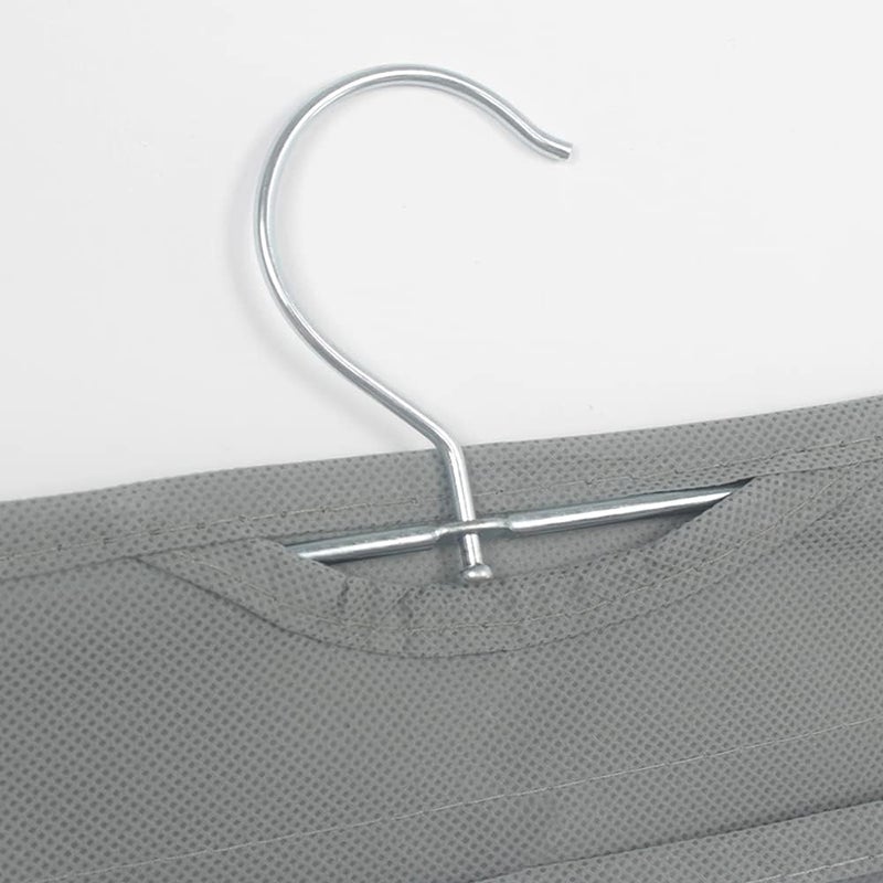 Bloss Hanging Jewelry Organizer With 80 Pockets Jewel Hanger For Jewelry Earring Storage Hanging Pocket Organizers Earring Holder Organizer for Mothers Day Gifts-Gray - Image 5