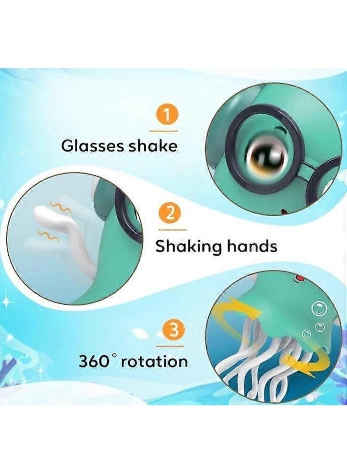 ELTRAZONE Dancing Octopus Electric Toy with LED Lights & Music | Cute Interactive Robot Octopus Toy | USB Rechargeable, Durable & Safe Design | Fun Indoor Play & Stress Relief Gift for Kids & Adults - Image 5