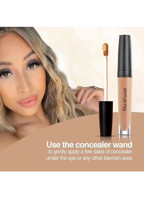 Our Lil' Secret Concealer – Sweat-Proof & Matte Under Eye Concealer, Long Lasting Concealer Full Coverage For Fine Lines, Dark Circles & Hide Imperfections - Neutral