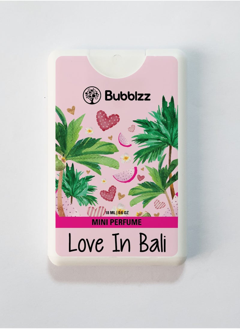 Bubblzz Mini Perfume Love in Bali 