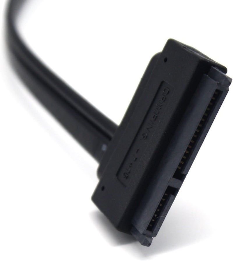 SinLoon 25 Hard Disk Drive SATA 22Pin to eSATA Data USB Powered Cable Adapter for Optimized for SSD Support UASP SATA IIIECSSHDBlack - Image 5