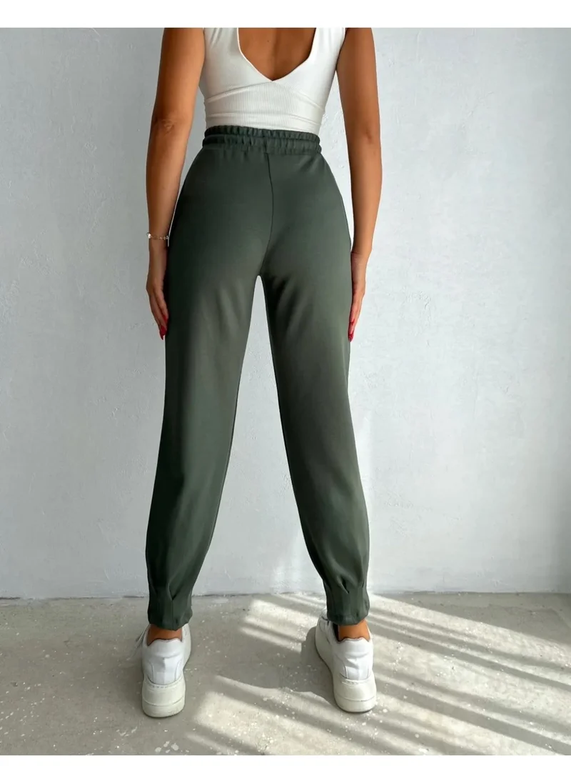 Swana Pleated Modal Fabric Relaxed Fit Trousers