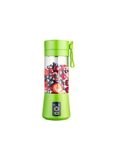 Portable Micro Blender With Lid Lock And Adjustable Speeds Green