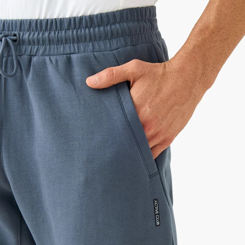 Splash Active  Regular Fit Panelled Joggers with Pockets for Men | Best Price UAE