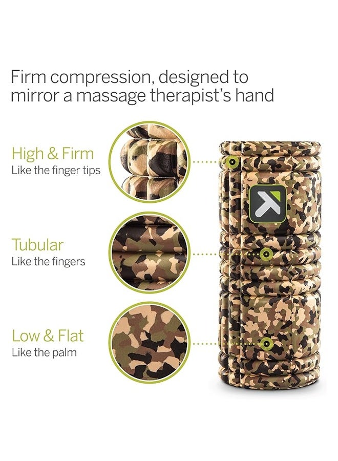 Trigger Point TriggerPoint Grid 1.0 Foam Roller - 13" Multi-Density Massage Roller for Deep Tissue & Muscle Recovery - Relieves Tight, Sore Muscles & Kinks, Improves Mobility & Circulation - Targets Key Body Parts - Image 4