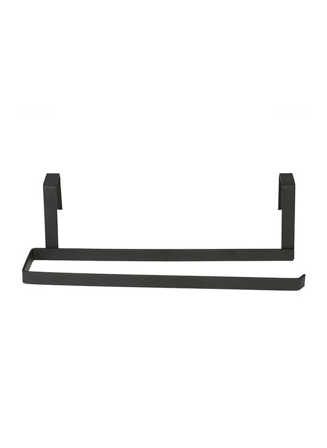 NIBEMINENT Paper Towel Roll Holder Black 25.5x9.5x8cm  - Image 1