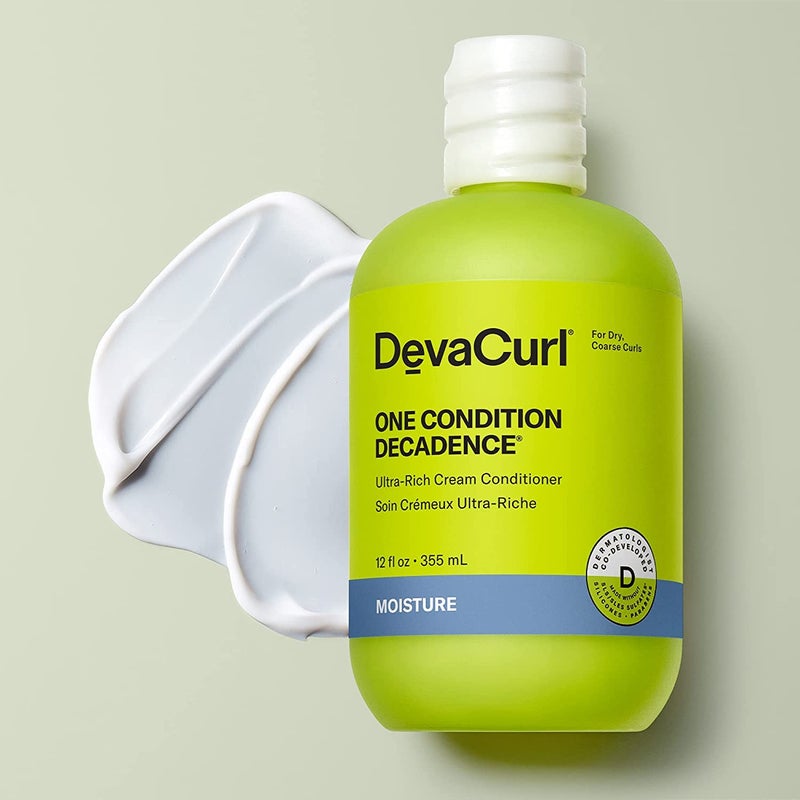 DevaCurl One Condition Decadence Ultra-Rich Cream Conditioner, Green Oasis, 12 fl. oz. - Image 2