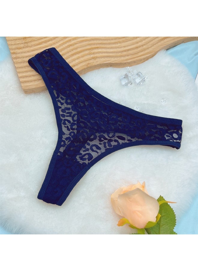 Zeemey 5-Piece Cotton Bikini Breathable Panties Low Waist Fashionable Ladies Panties