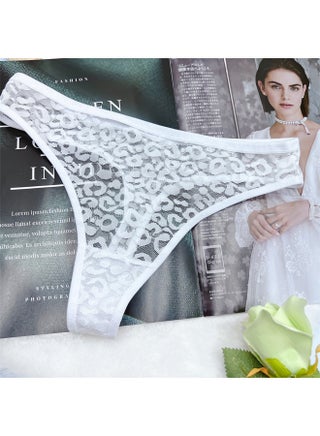 Zeemey 5-Piece Cotton Bikini Breathable Panties Low Waist Fashionable Ladies Panties - view 3