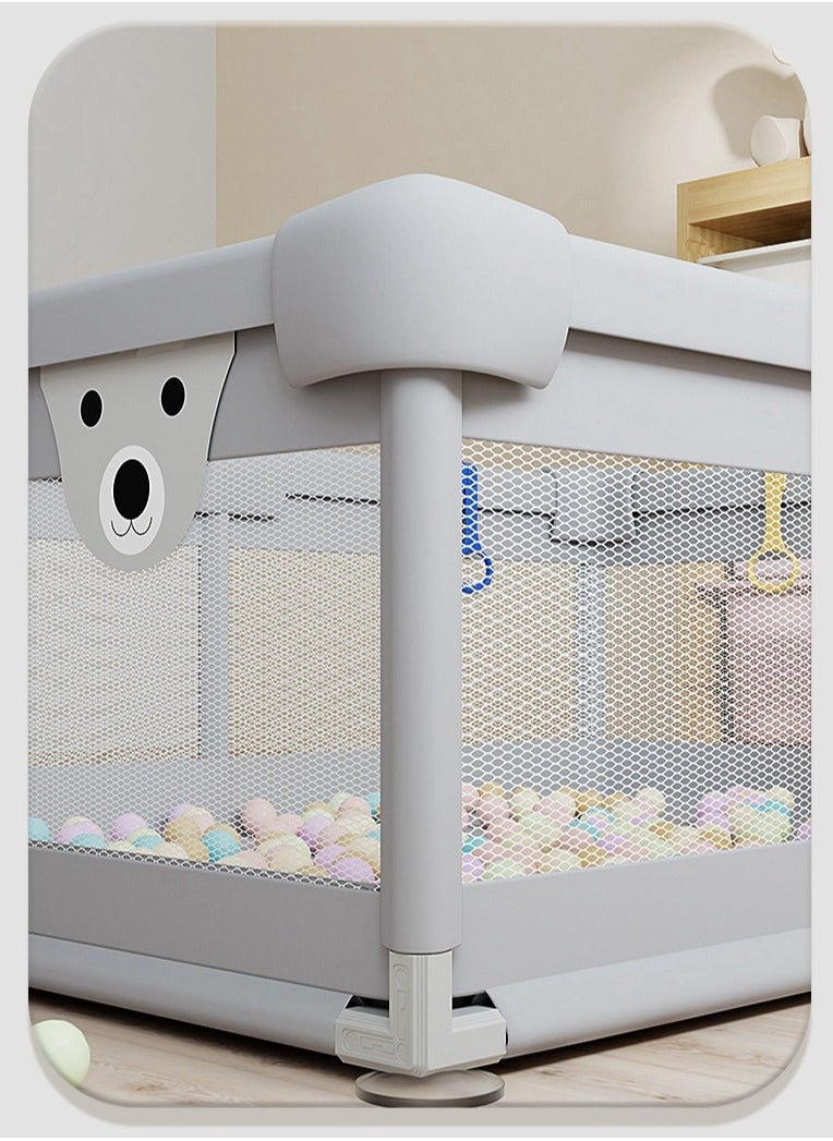 Generic Baby Playpen 150c*180cm, Play Pens for Babies and Toddlers Baby Fence Baby Play Yards for Indoor & Outdoor with Breathable Mesh Anti-Fall Playpen  - Image 4