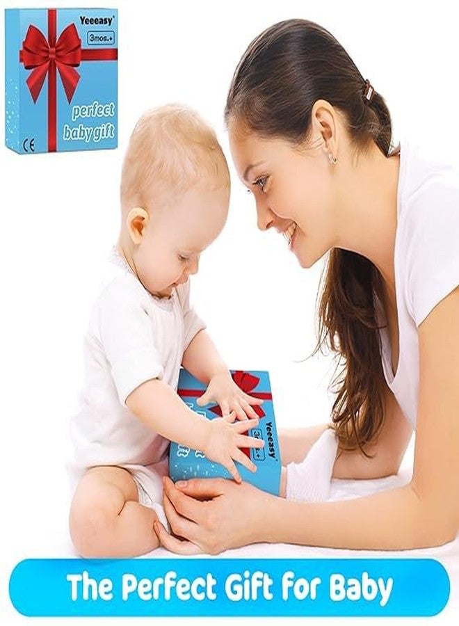 Mashes Baby Kids Water Play Mat Toys Inflatable Tummy Time Water Play Mat and Toddlers Perfect Fun Activity Inflatable Mat, Outdoor Water Play Mat for Baby (40 x 40 x 2.5 inches), Blue (Square) - Image 3