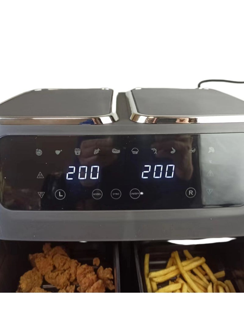 مسؤولية تقنية الهواء السريع للقلاية بدون زيت 3.5 لتر 1400 واط - Image 2