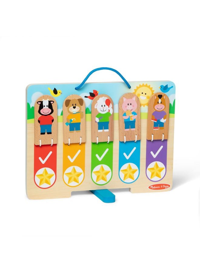 Melissa & Doug Daily Routines Chart - FSC-Certified Materials - Image 1
