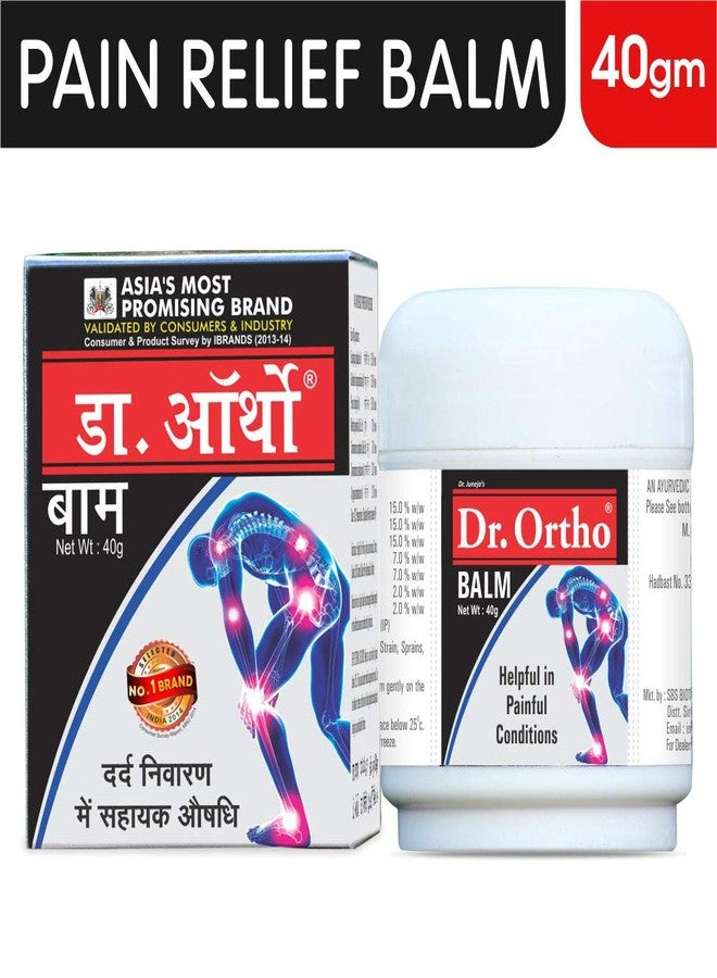 Dr. Ortho Dr.Ortho Ayurvedic Pain Relief Relieving Balm for Joints Pain, Knee & Back Pain - Pack of 3 - Image 2