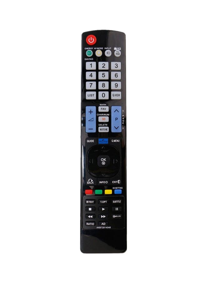 Zaboon Remote Control For Lg 3D Smart Lcd Black - Image 1
