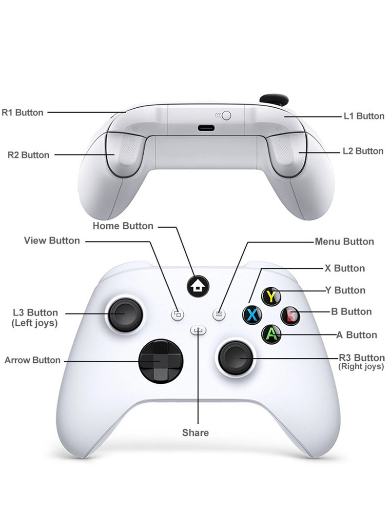 مناسبة لوحدة التحكم اللاسلكية Xbox Series X/S وحدة تحكم الألعاب Xss 2.4G اللاسلكية - Image 5
