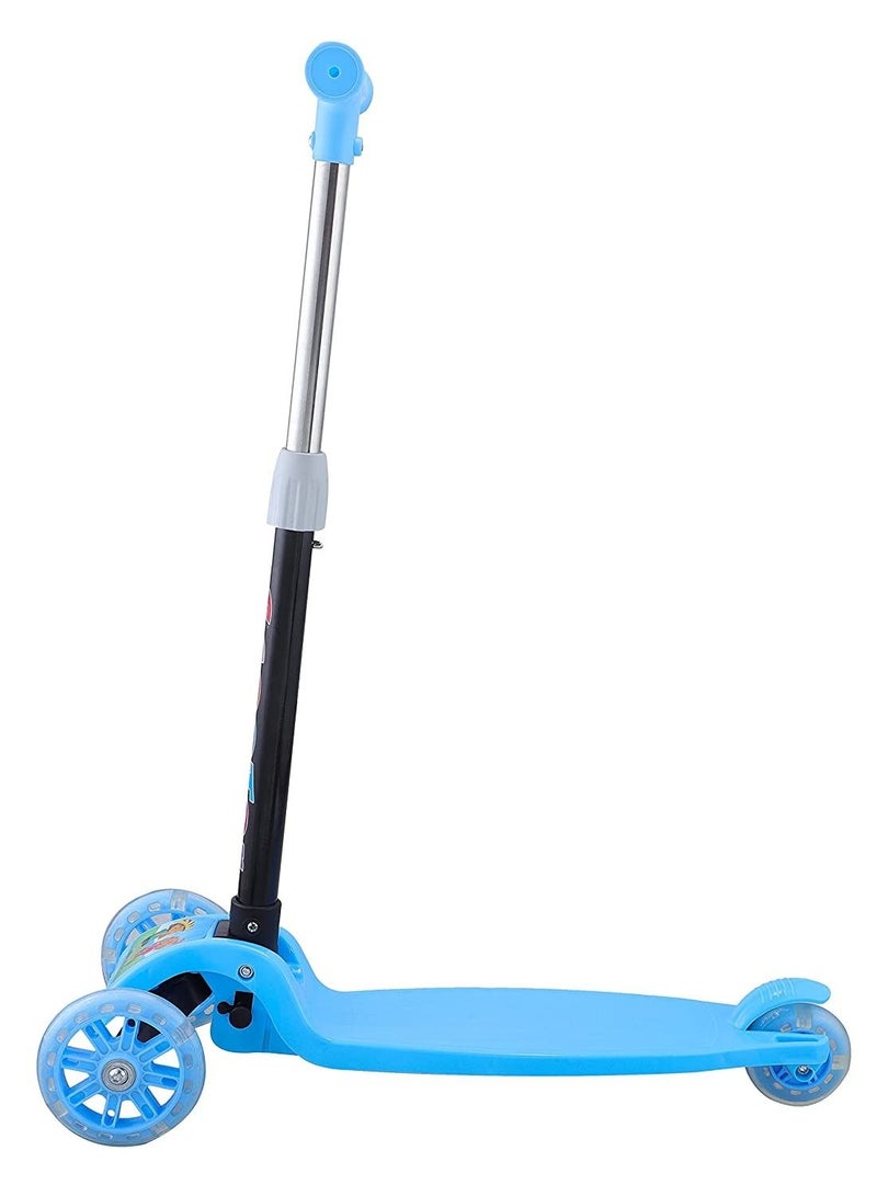 DubaiGallery 3-Wheel Kick Scooter With 4 Adjustable Height Scooter,With 3 LED Flashing Wheels Easy to Carry - Image 4