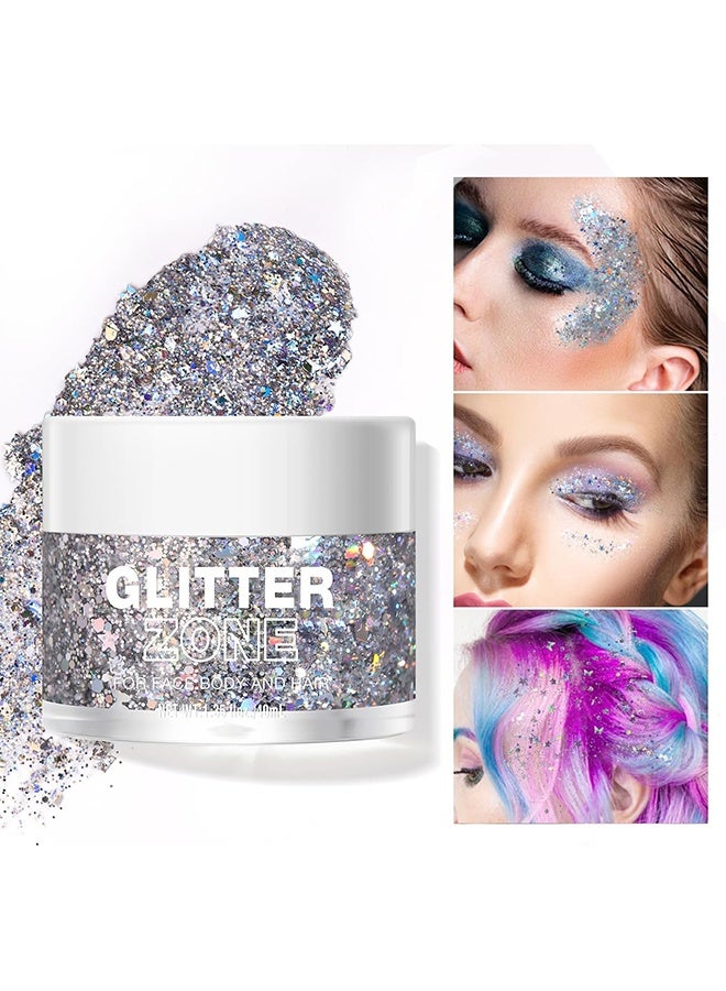 لانجمانّي هلام لامع للجسم، درجة تجميل، وجه، لون شعر وشفاه، هلام لامع متغير تحت الضوء، نباتي وخالي من القسوة -40 مللي (#05) - Image 1