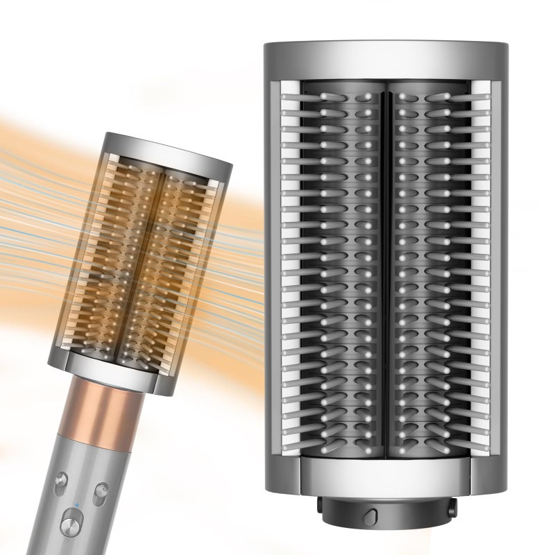 PUREGUST New Firm Smoothing Brush Compatible With Dyson Airwrap Attachment Accessories For Frizz Hair To Make Smooth And Straight Style Part No97189208