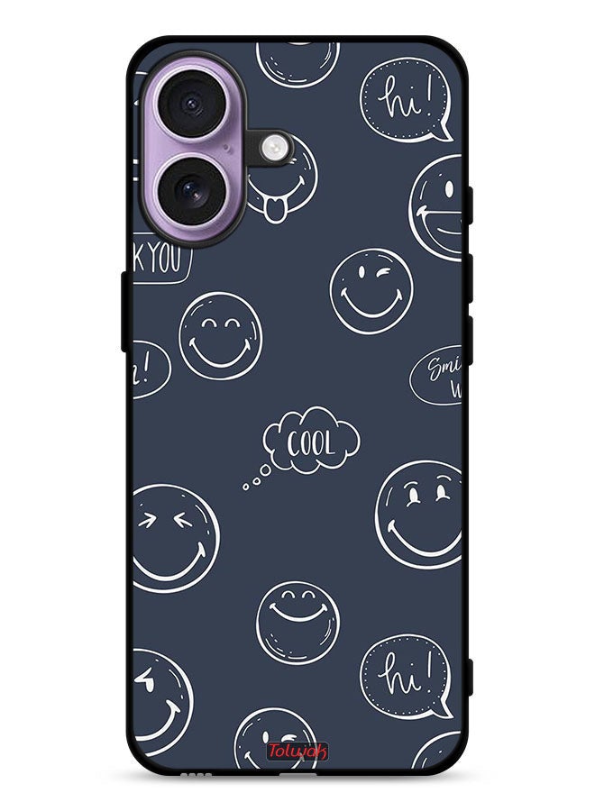 Tolwak Apple iPhone 17 Protective Case Cover Cool Faces Tags - Image 1