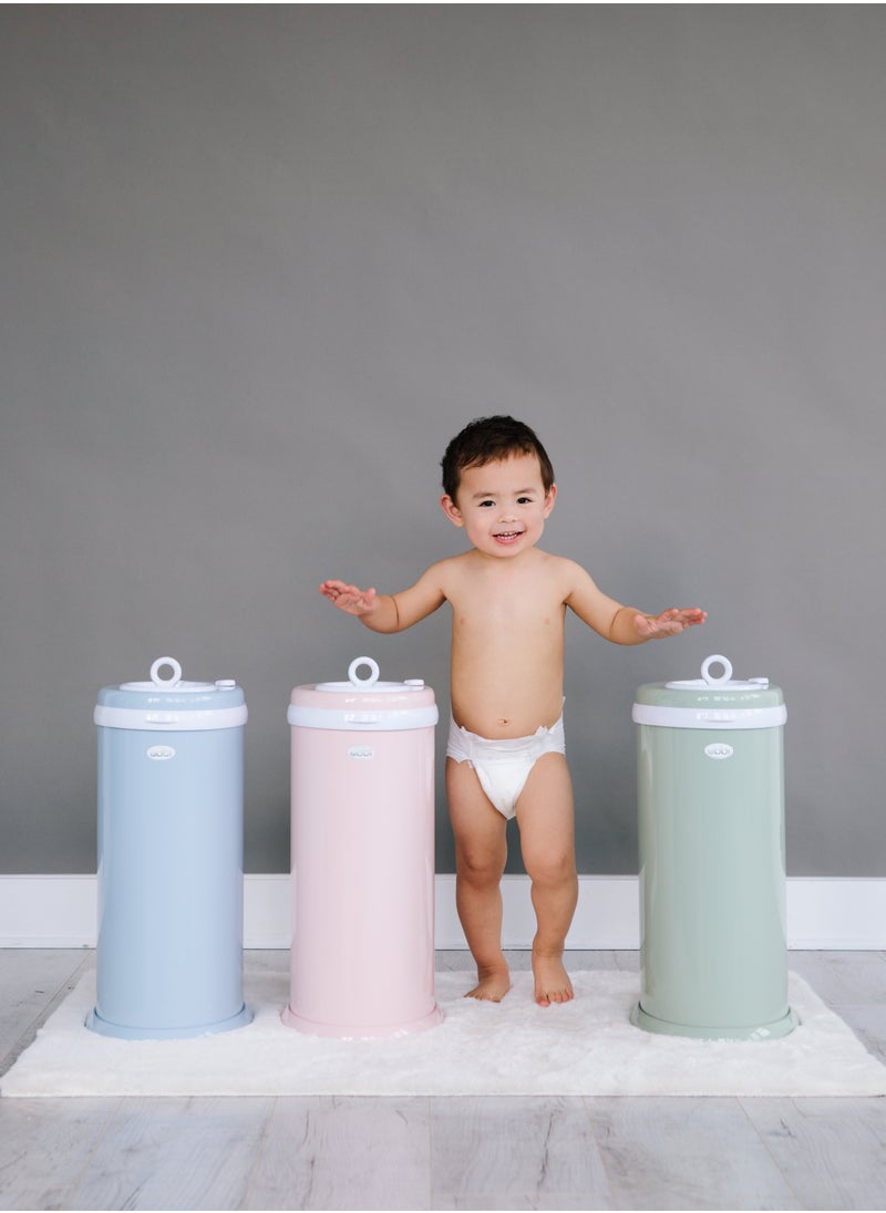 ubbi - Diaper Pail Cloudy Blue - Image 1