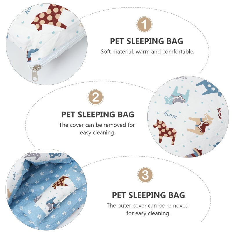 Lovely Pet Warm Pad Pet Cushion Cat Cartoon Comfortable Pet Nest - Image 4