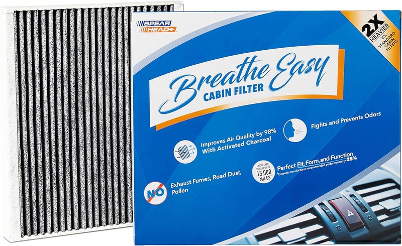 Spearhead Breathe Easy AC & Heater Cabin Filter with Activated Carbon - Image 1