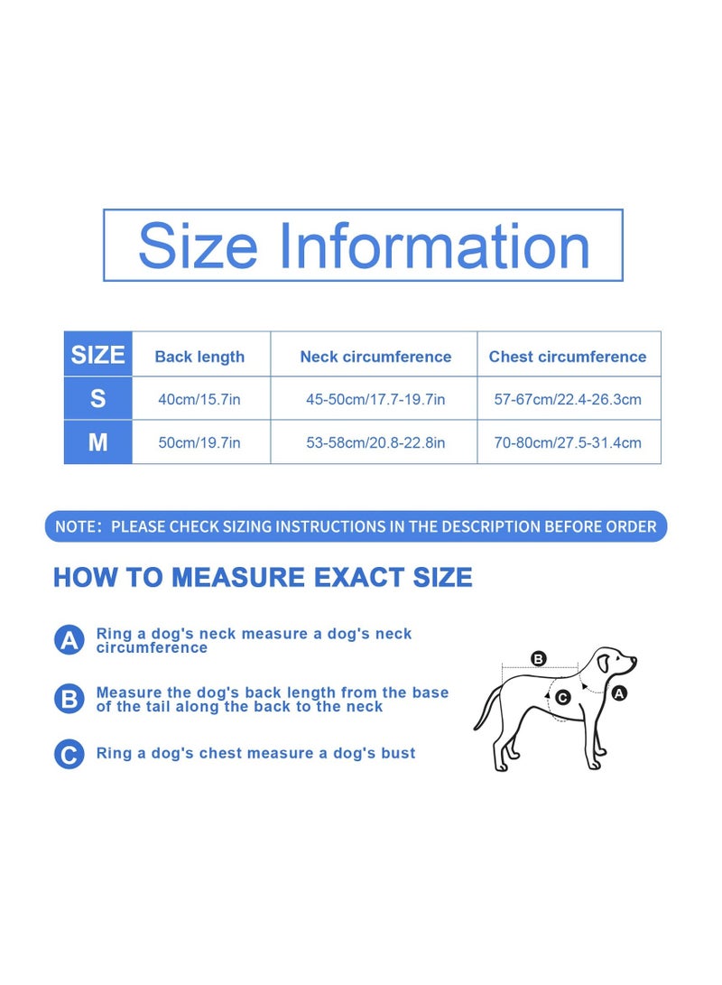 Y&D Dog Bathrobe, Robes for After Bath, Drying Coat Small, Medium Dogs Super Absorbent Pet Towel, Adjustable Puppy Bathrobe Soft Hair Bag Shower, M/50cm, Blue - Image 3