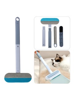 Pet Hair Removal Broom with Carpet Rake for Dog Cat Fur Remover, Dog Lint Brush, Cat Hair Uproot Cleaner Removal Tool
