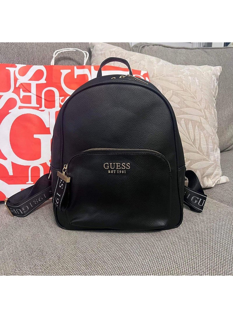 Guess Black Women Backpack Hwvy75 86320 Bla - Image 4