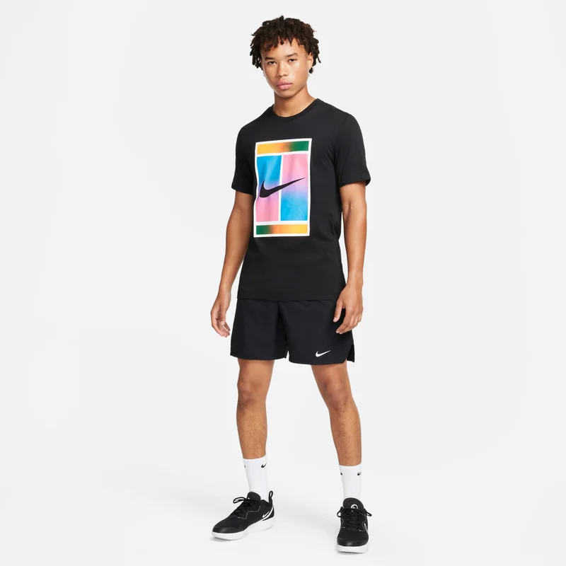 Nike Black Men's Court Victory Dri-FIT Tennis Shorts for Men | Best Price UAE