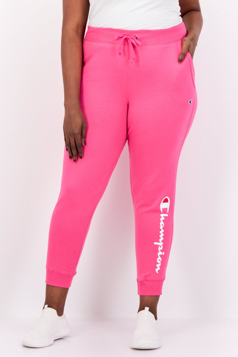 Champion Women Plus Size Outdoor Sweatpants, Pink - Image 1