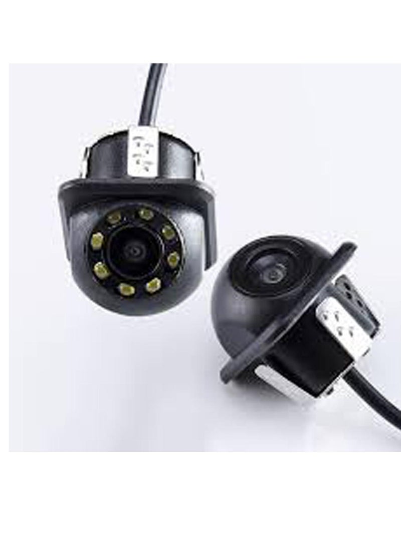 LED سيارة كاميرا الرؤية الخلفية سيارة عكس نظام الكاميرا HD زاوية عرض واسعة اللون حجم عالمي مقاوم للماء تصميم كاميرا خلفية لمشغل DVD