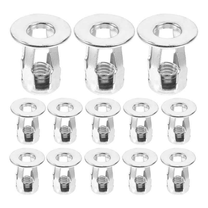 Carbon Steel 1 4 20 Petal Nut Insert Set M6 11x20mm for Metal Plastic Fastening - Image 2
