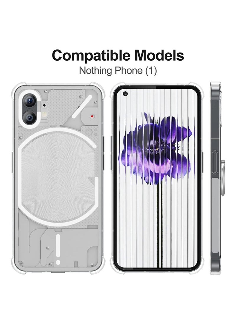 حافظة هاتف ناثينغ 1 غطاء هاتف ناثينغ 1 [رفيع نحيف] [مضاد للصدمات] مرن TPU جل مطاطي ناعم جلد سيليكون حافظة واقية - Image 2