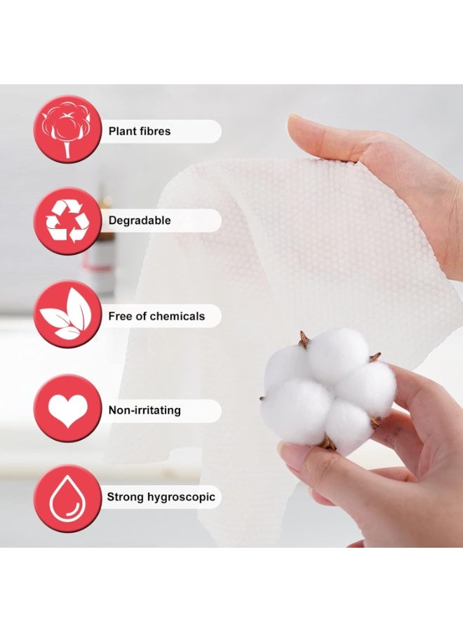 Sunspire Compressed Towel 100 Pieces Mini Sheet Disposable Portable Face Towel Cotton Coin Paper Towel Eco-friendly Travel, Camping, Hiking, Sports, Beauty, Household Hand Towel, Outdoor Activities - Image 5