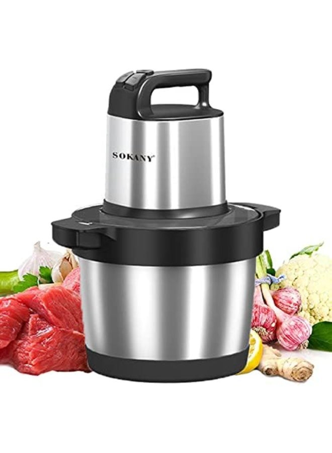 sokany SK- YM - 7033 N Chopper, Stainless Steel, 6.5 L, 1500 Watt, 1500 Watt, Multi Color - Image 2